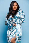 Turquoise Temptation Robe