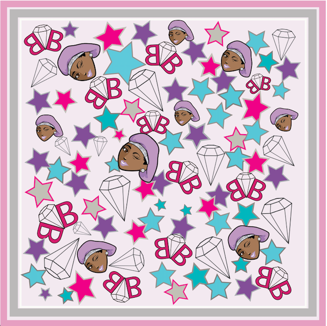 Shooting Star Scarf Satin