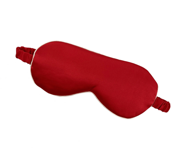 Satin Eye Mask Red Hot Before Bed Headz